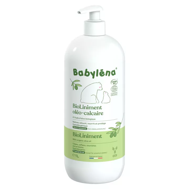 alterações orgânico bebé BABYLENA linimento óleo-calcário