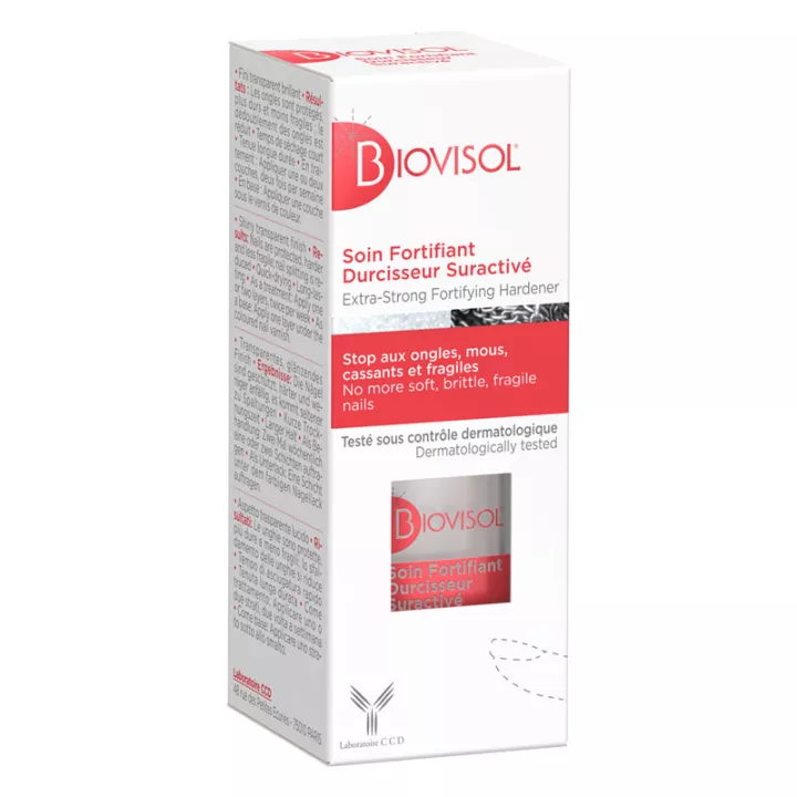 BIOVISOL NAILS hiperactiva 10ml endurecedor incolor