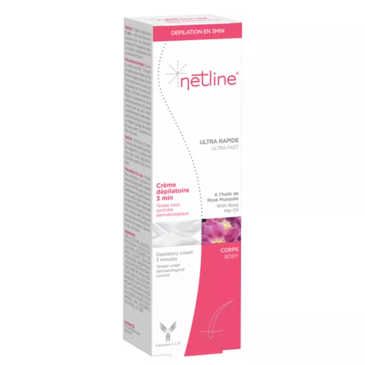 NETLINE Crème dépilatoire 3 min 100ml