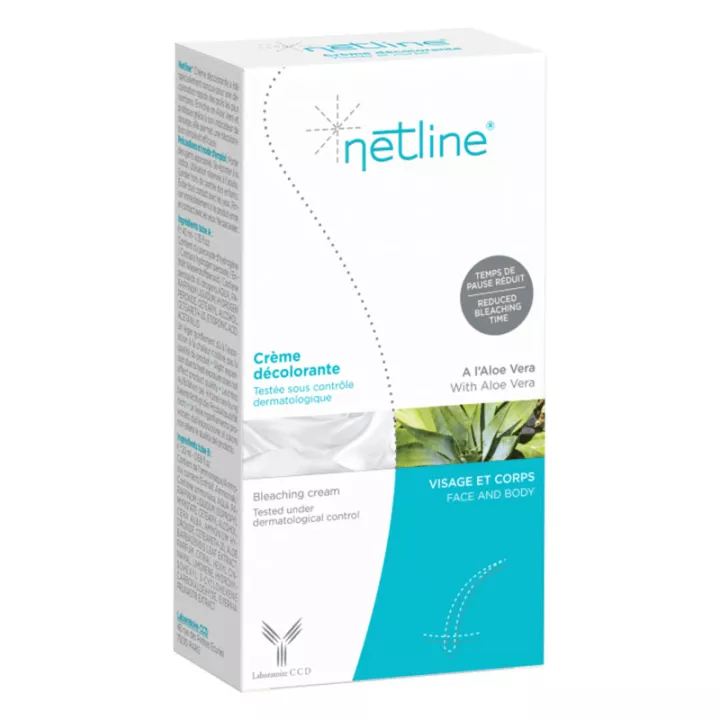 NETLINE crema blanqueadora oscuro abajo T / 40 + 20 ml