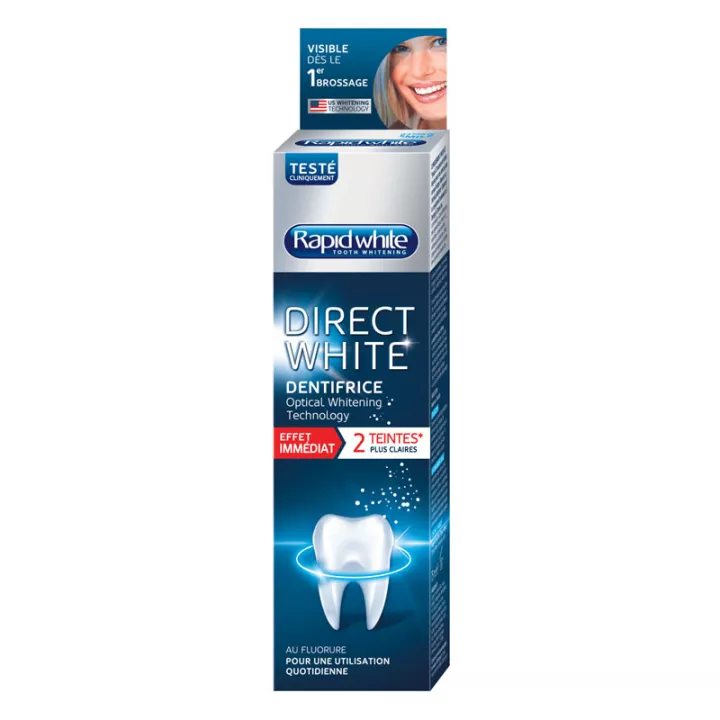 RAPID WHITE tandpasta DIRECT WHITE