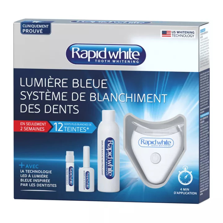 RAPID WHITE BLUE LIGHT Whitening Kit