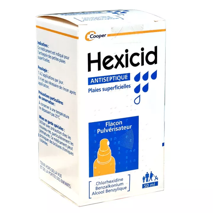 HEXICID Antiseptisches Lösungsspray 50ml