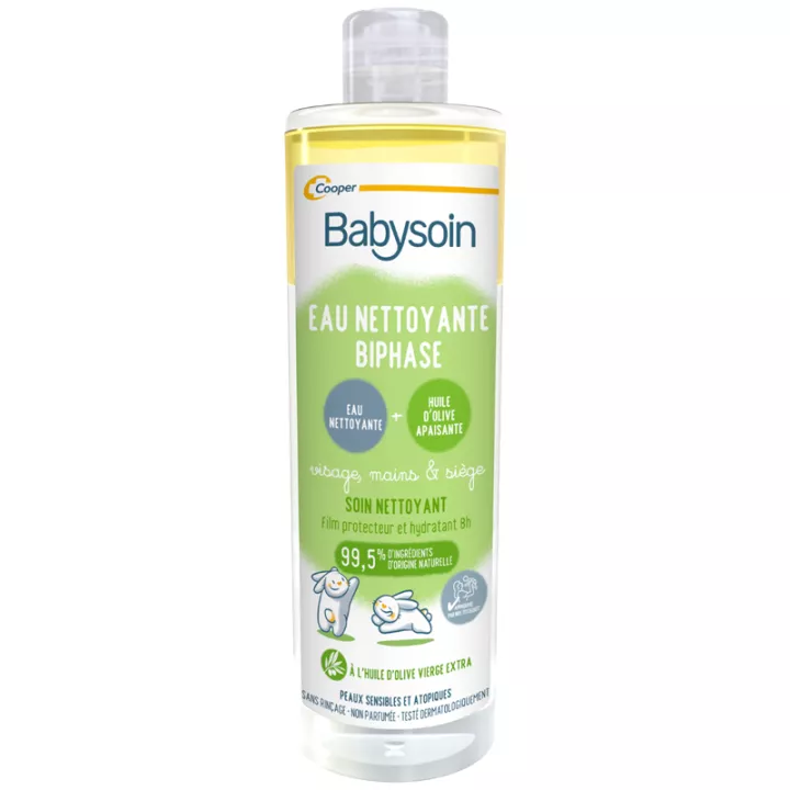 Babysoin Eau Nettoyante Bi Phasé 400ml