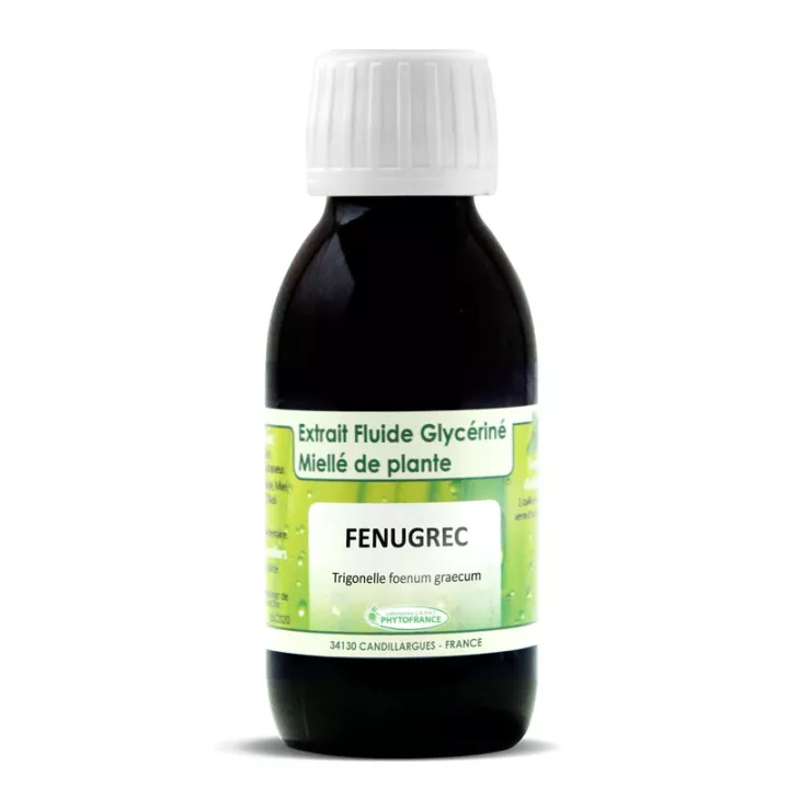 Fenugreek bio Extrait Fluide Glycériné PhytoFrance