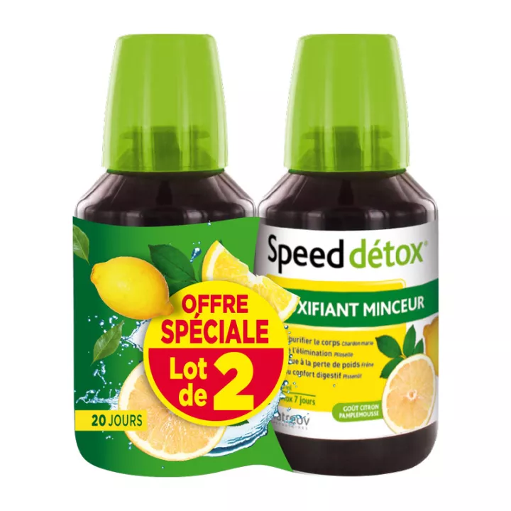 Nutreov Speed Detox Лимонный детокс для похудения 280мл