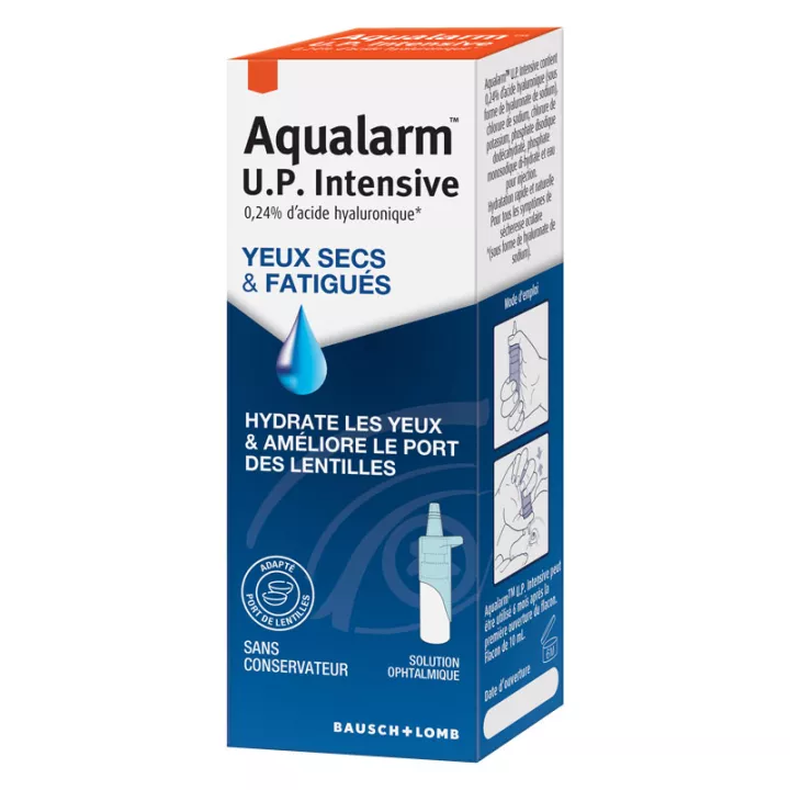 BAUSCH & LOMB AQUALARM UP INTENSIVE 10ML