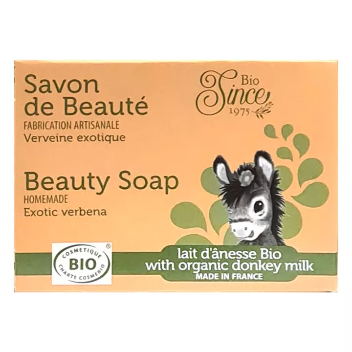 Biosince Savon de Beauté au Lait d'Anesse Bio Verveine