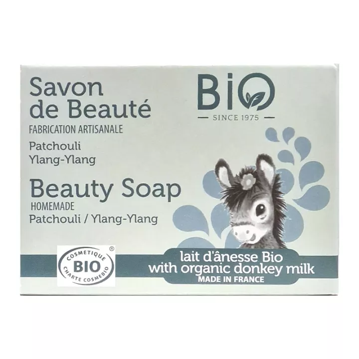 Biosince Savon de Beauté au Lait d'Anesse Bio Patchouli