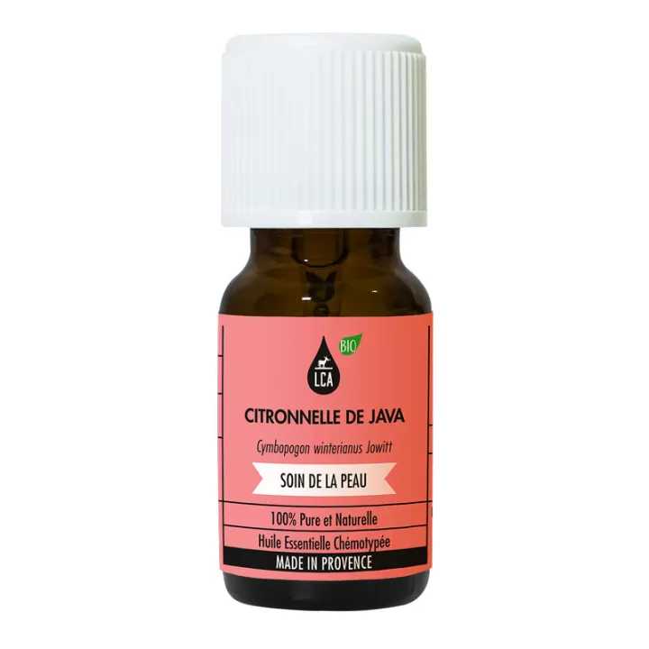 Olio essenziale di Citronella di Java biologico LCA