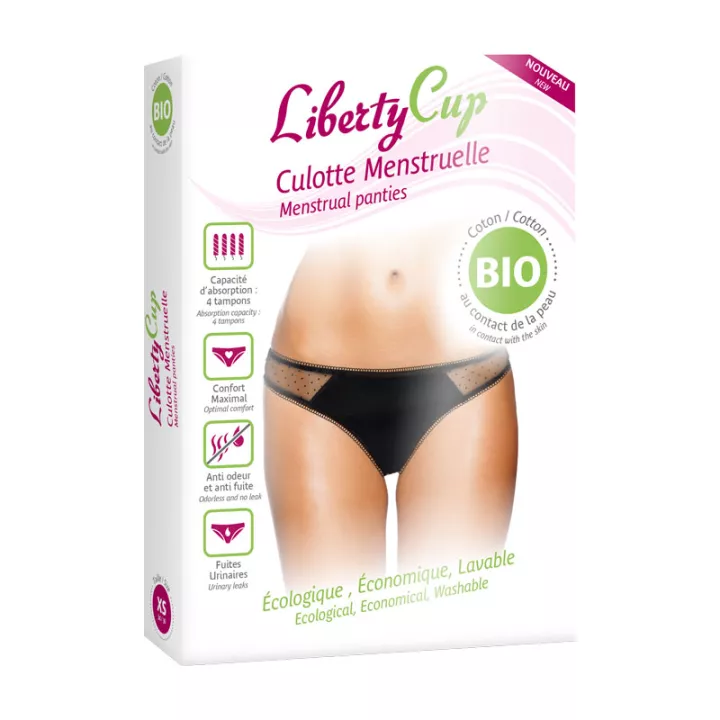 Liberty Cup Culotte Menstruelle Bio lavable Version 1
