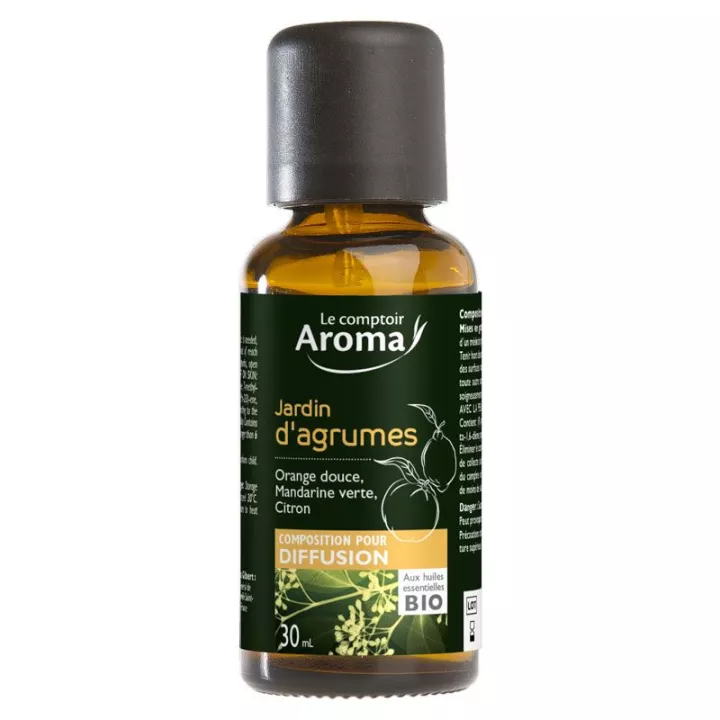 Le Comptoir aroma Huile essentielle composition agrumes 30ml