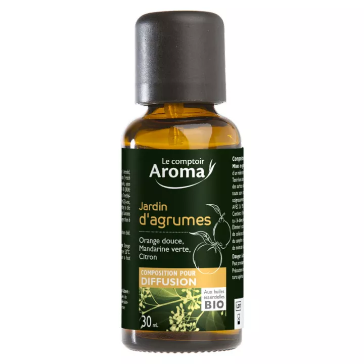 Le Comptoir aroma Composizione di olio essenziale di agrumi Biologico 30ml