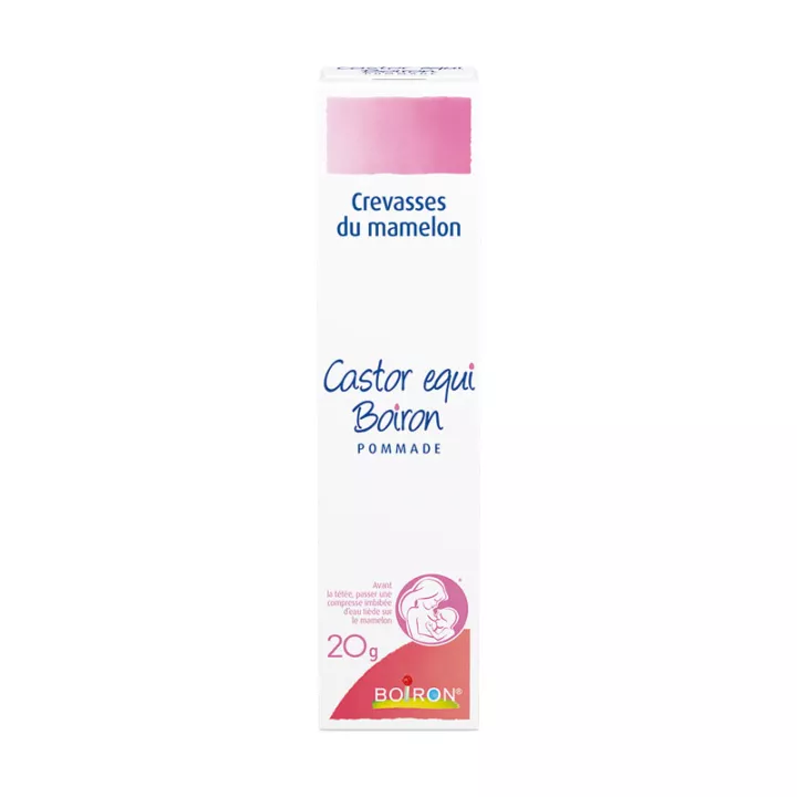 Castor Equi Boiron 20g Salbe Stillen Crevasse Brustwarze