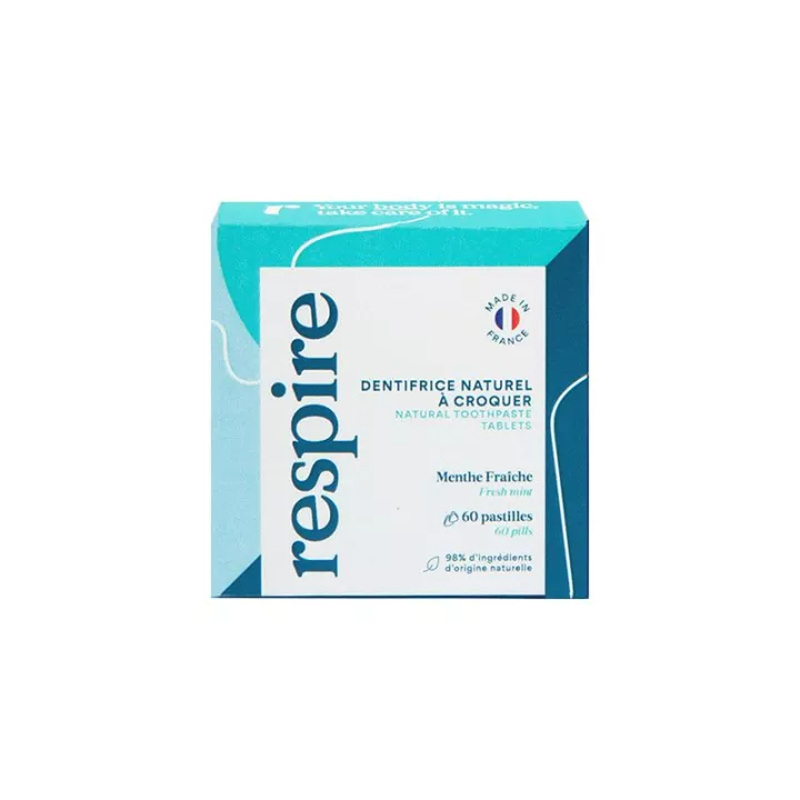 Respire Dentifrice Solide Pastilles