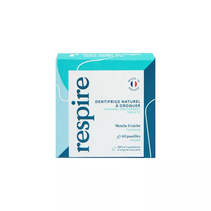 Respire Dentifrice Solide Pastilles