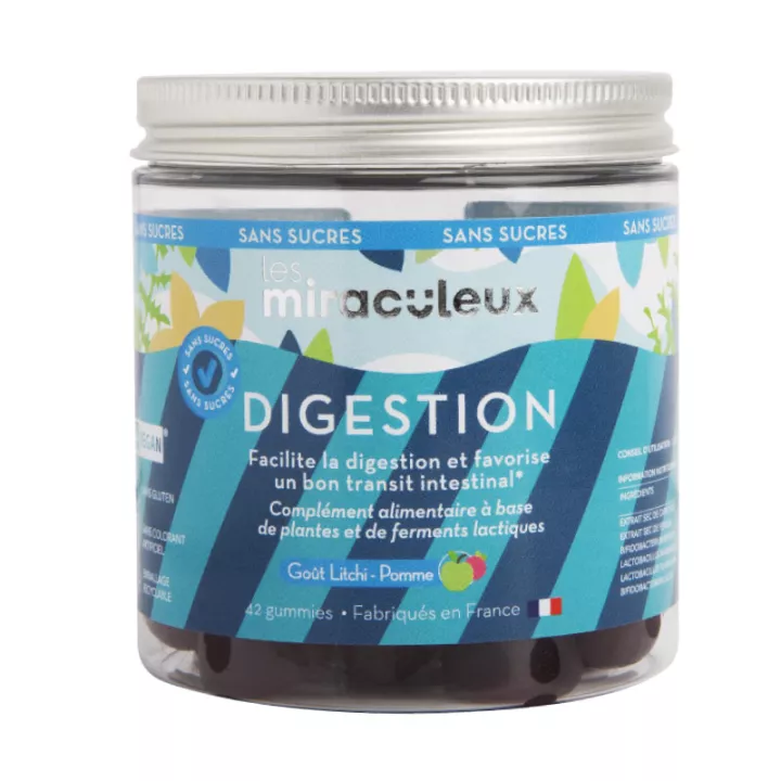 Mium Lab - Les Miraculeux Digestion Without Sugar 42 Gummies