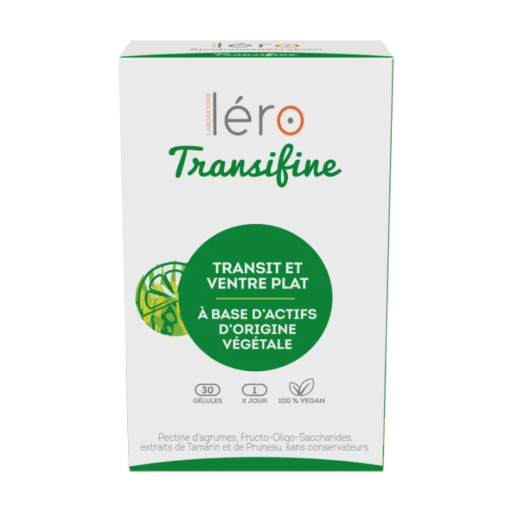 LERO TRANSIFINE tránsito vientre plano 30 Cápsulas