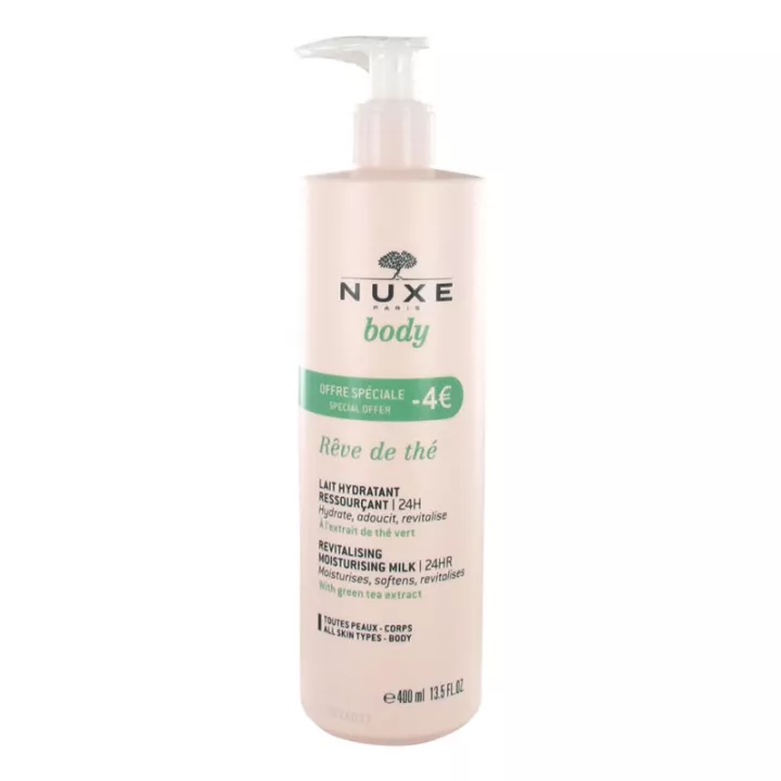 Nuxe Body Rêve de Thé Ausgleichende Feuchtigkeitsmilch 400 ml