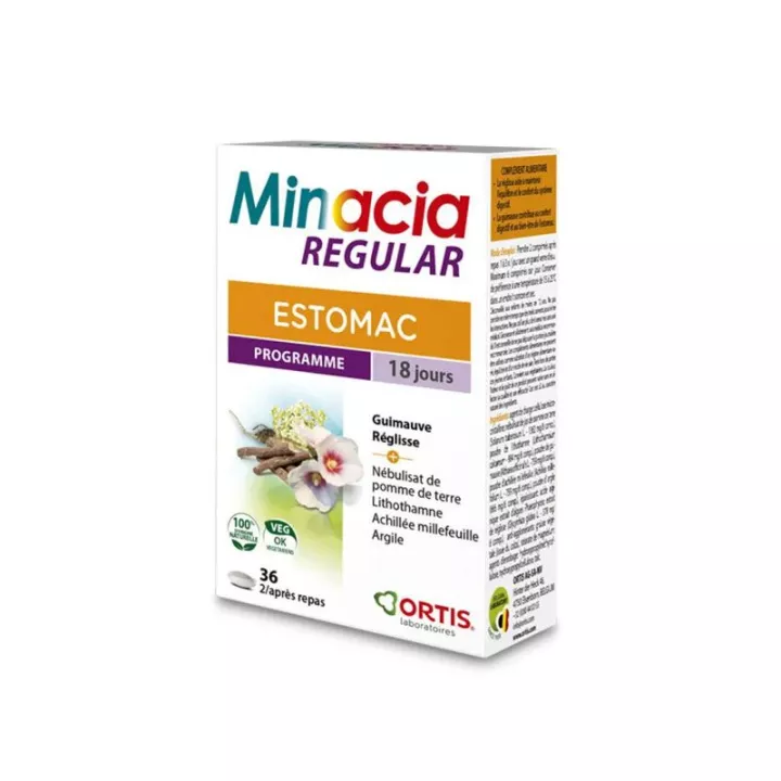 ORTIS Minacia Stomaco regolare 36 compresse