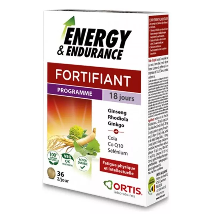 ORTIS Energy Endurance 36 tablets