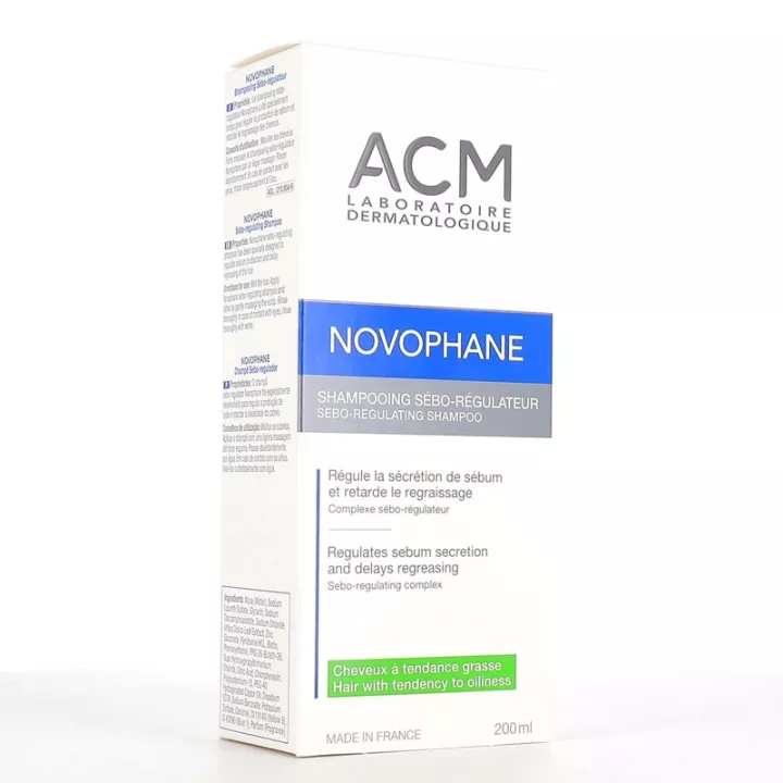 ACM Novophane Sebo-Regulating Shampoo 200ml
