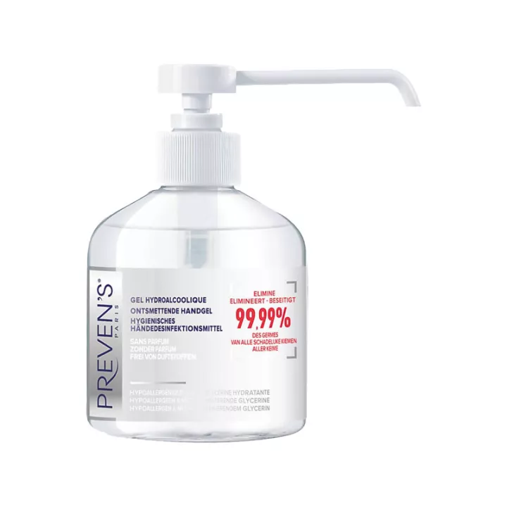 Prevens Hidroalcoólico Gel 300ml Hipoalergênico