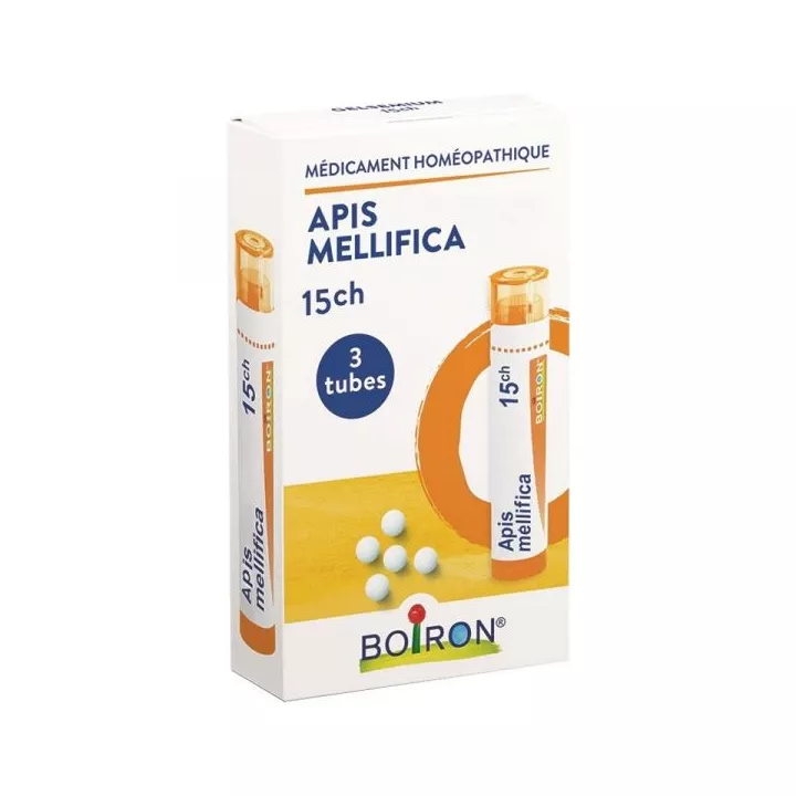 Apis mellifica 15 CH Boiron Packung mit 3 Tuben Granulat