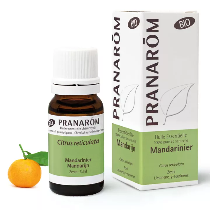 Biologische etherische olie Mandarijn 10ml PRANAROM