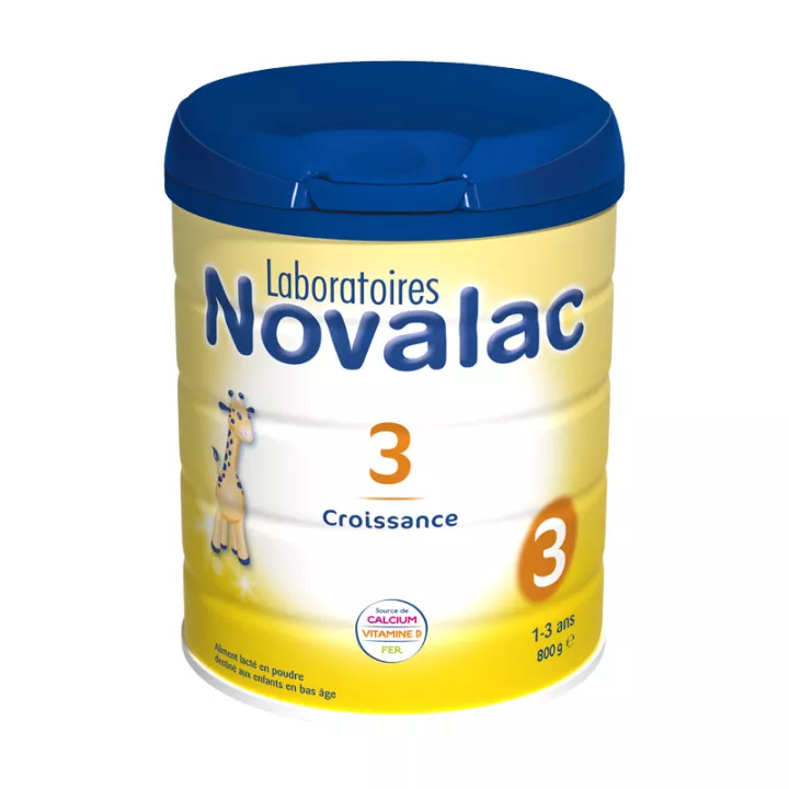 NOVALAC 3 Lait en poudre pour enfants 800g