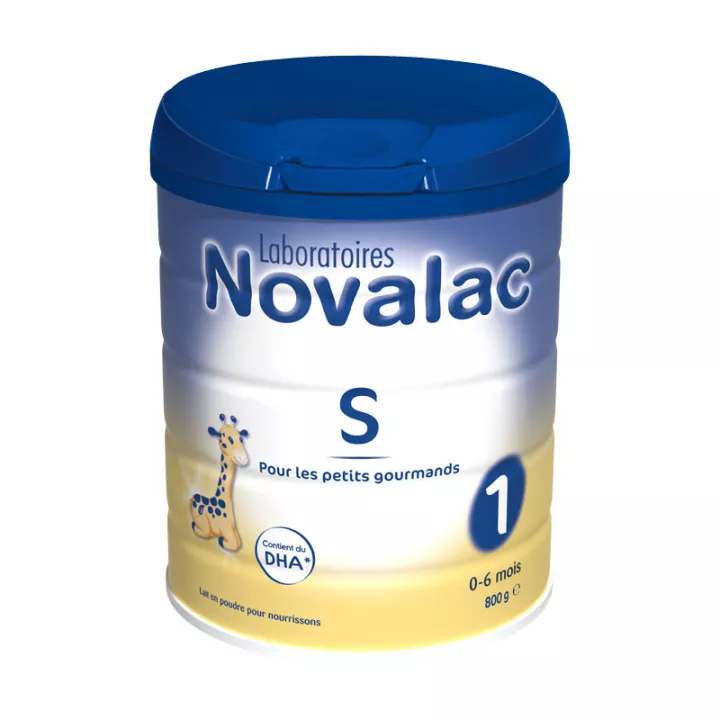 Novalac S 1 Idade Saciedade 800G de leite em pó bebê
