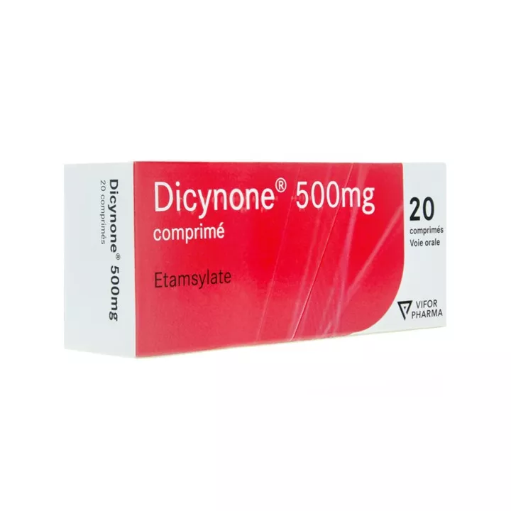 Дицинон 500мг 20 таблеток