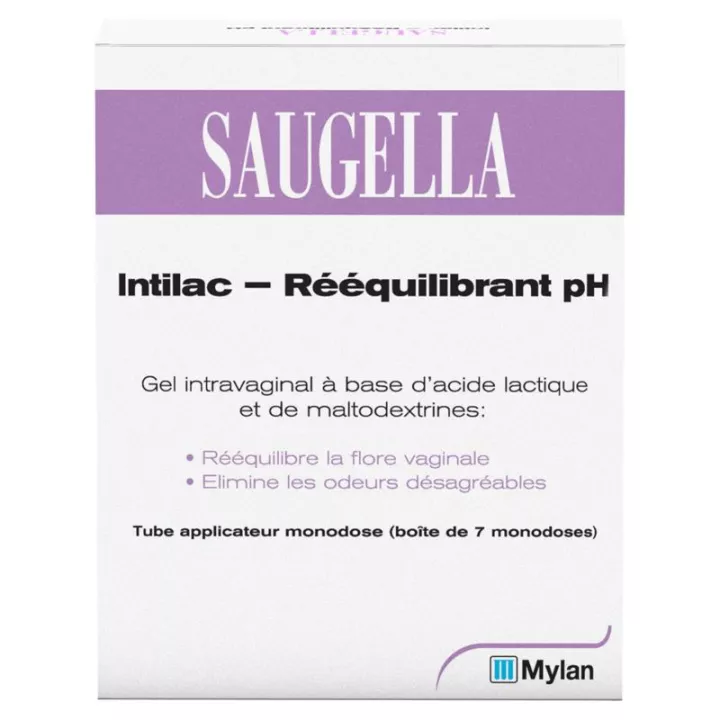 Saugella Intilac pH Reequilibrante Gel Intravaginal 7 monodosis