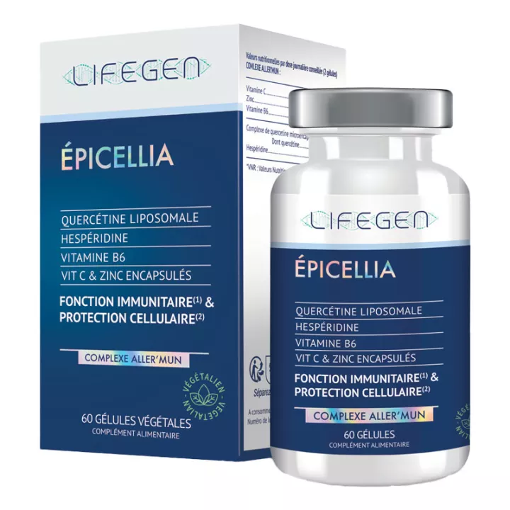 Biocyte Lifegen Epicellia 60 Plantaardige Capsules
