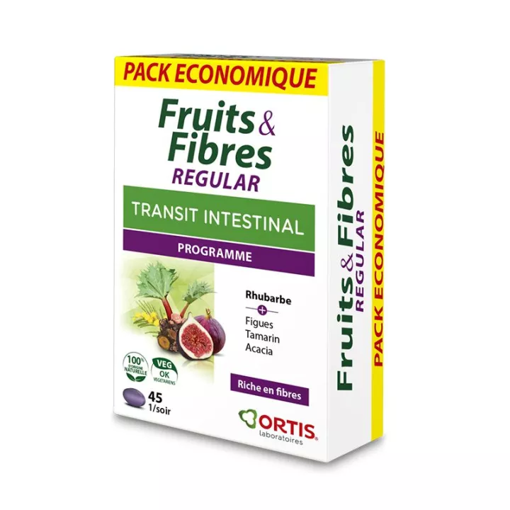 ORTIS Fruits & Fibers Regular 45 compresse in vendita nelle farmacie
