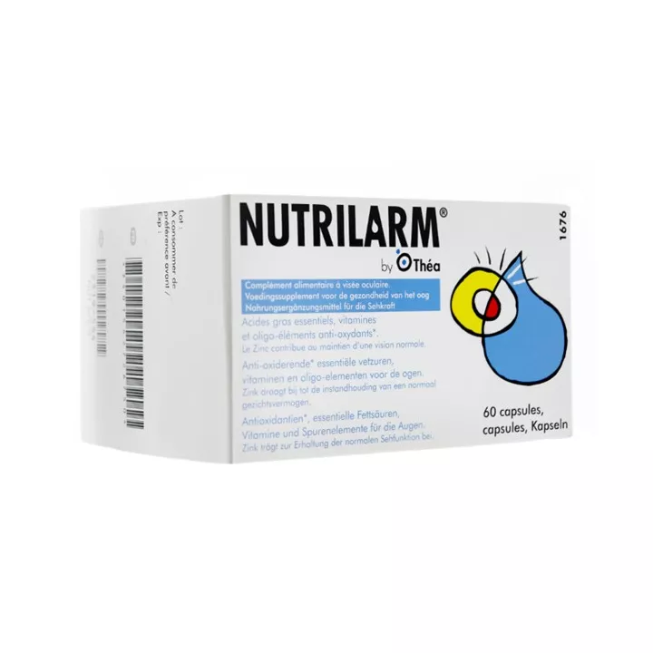 Nutrilarm 60 Capsules ophthalmic sight Théa