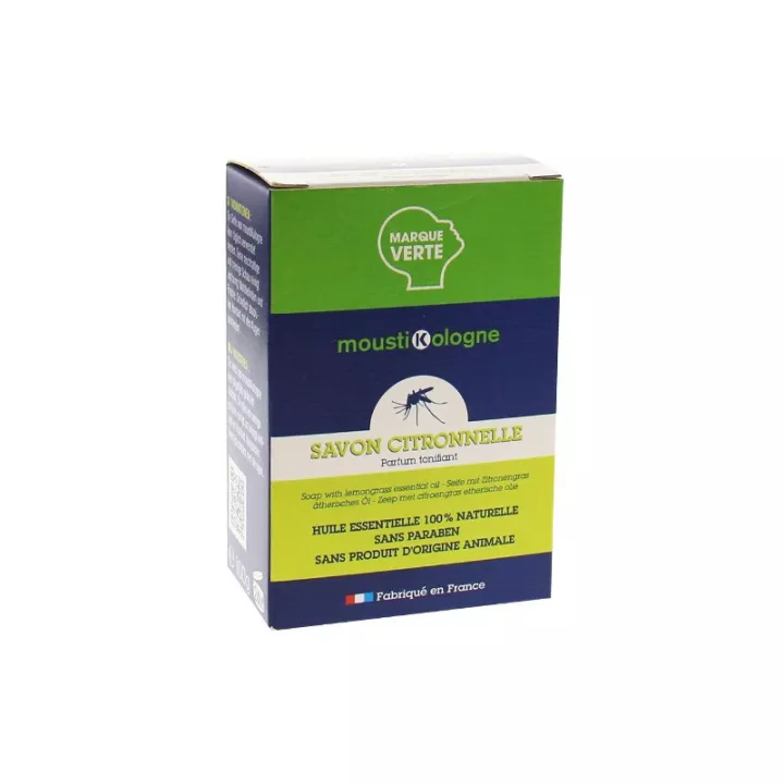 Moustikologne Citronella Natural Mosquito Repellent Soap 100 g
