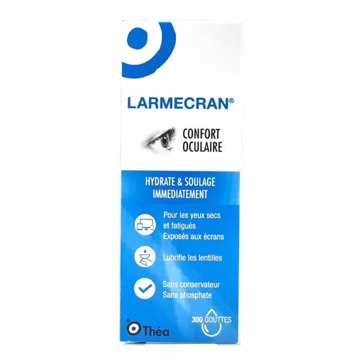 Larmecran Solution ophtalmique hydratante 10ml