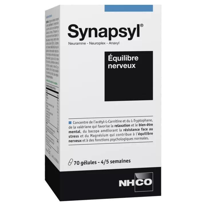 NHCO Synapsyl equilibrio nervioso 70 Cápsulas