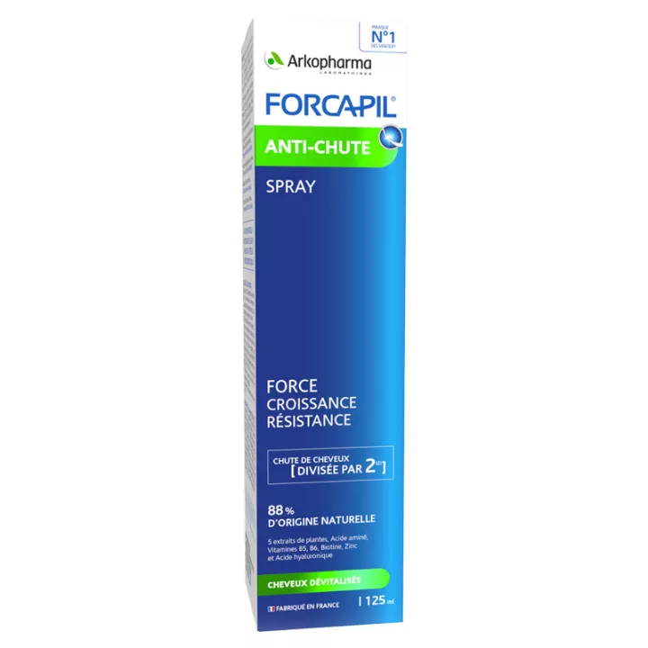 Forcapil Spray Anti-chute de Cheveux Arkopharma 125ml