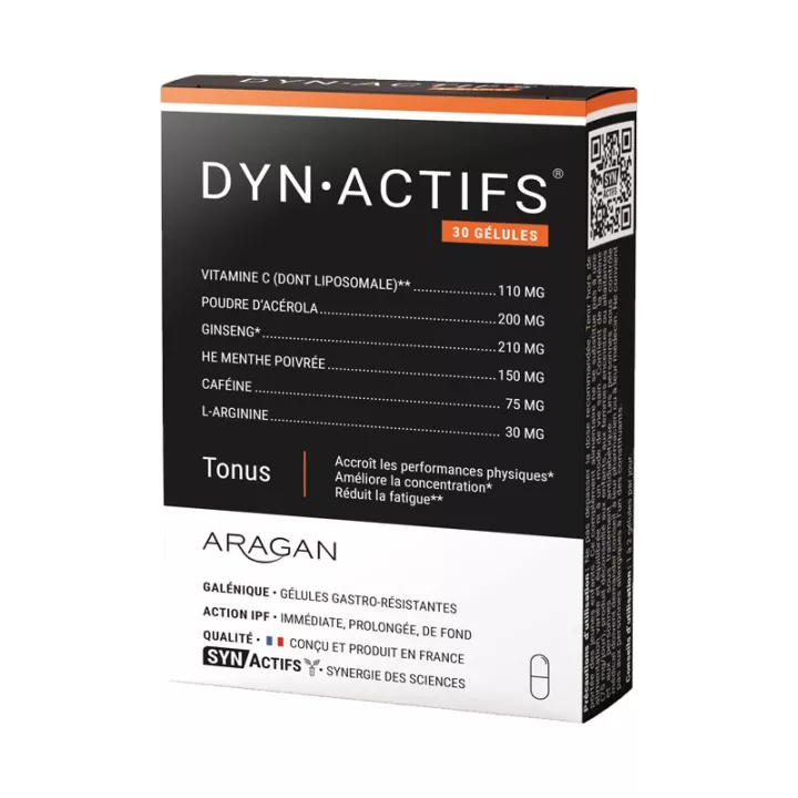 DYNACTIFS Tonus SYNACTIFS 30 cápsulas