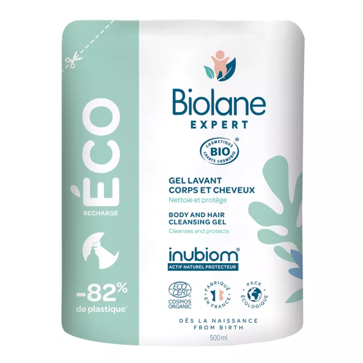Средство для мытья тела и волос Biolane Expert Bio 500 мл