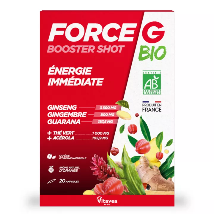 Vitavea Force G Booster Shot Bio 20 Fläschchen