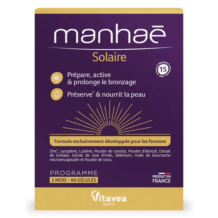 Vitavea Manhaé Solar 60 Capsules