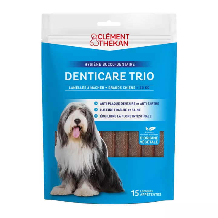 Clément Thekan Denticare Trio Dog 15 tiras