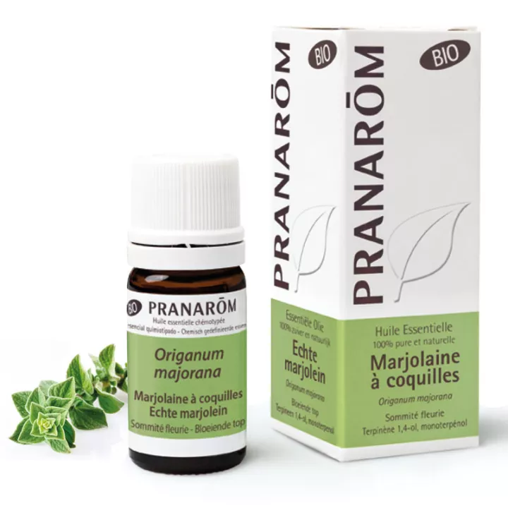 Óleo essencial Orgânica Manjerona para thuyanol Pranarom 5ml