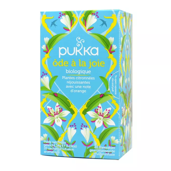 Pukka Herbal Tea Momento de Relaxamento Ode à Alegria 20 saquetas