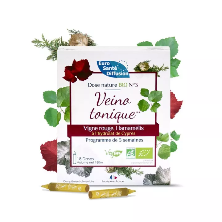 Phytofrance Dose Nature Organic Veino Tonic 18 доз