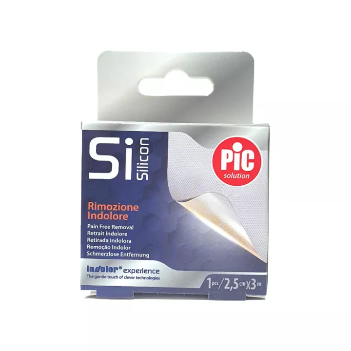 Pic Solution Si Silicon Sparadrap repositionnable 2,5 cm x 3 m