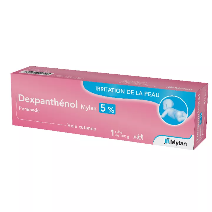 Mylan Viatris Dexpantenol 5% Pomada para Irritação da Pele 100g